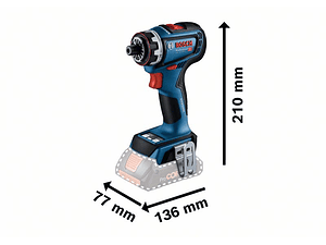 Aparafusadora/Berbequim sem fio FlexiClick GSR 18V-90 FC (versão básica) BOSCH
