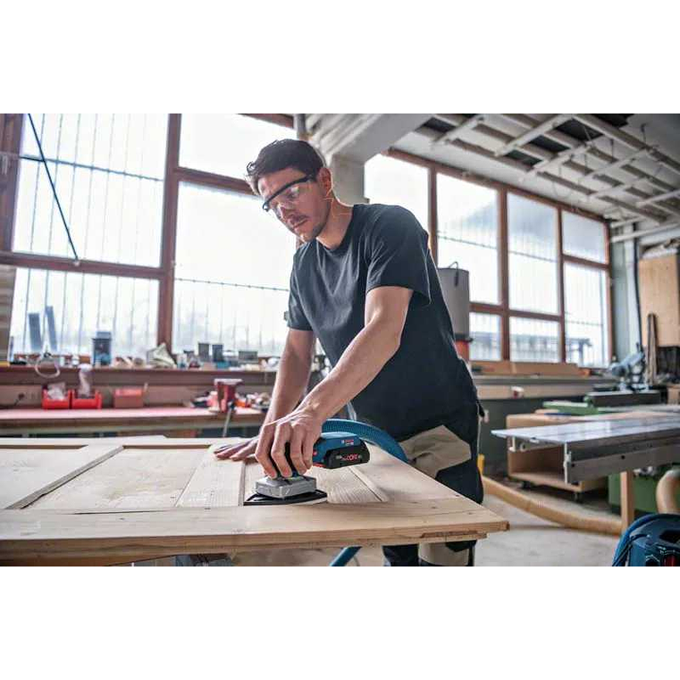 Lixadora vibratória sem fio GSS 18V-13 + ACC + Mala L-BOXX BOSCH 5