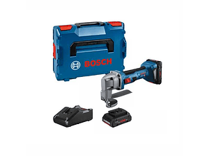 Tesoura para chapa sem fio GSC 18V-16 E + 2 Baterias ProCORE18V 4.0Ah BOSCH