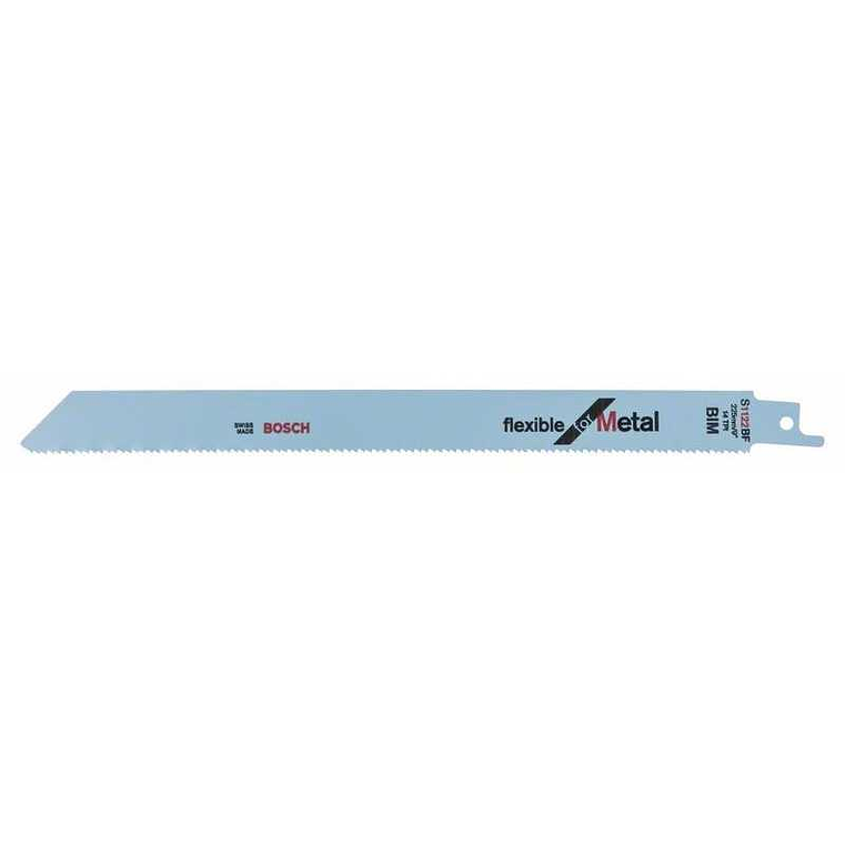 Lamina de serra sabre S 1122 BF FLEXIBLE FOR METAL BOSCH 1