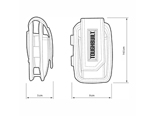 Bolsa para Smartphone com bolsos para lápis TB-33C TOUGHBUILT