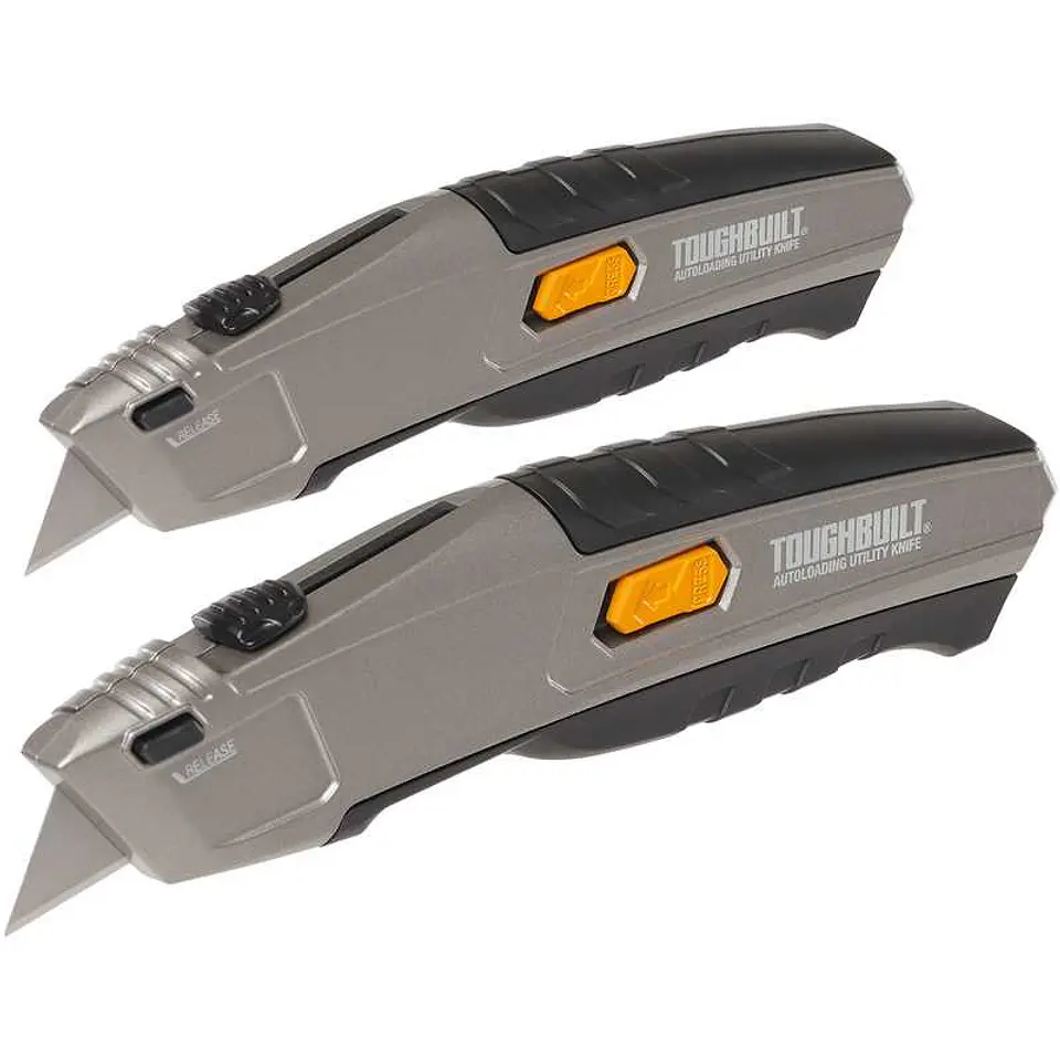 Pack 2 facas multiusos com carregamento automatico TB-H4S52-20 TOUGHBUILT 1