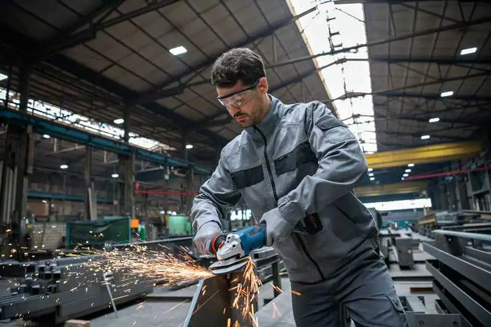 Rebarbadora sem fio BITURBO GWS 18V-15 P + Mala L-BOXX BOSCH  5