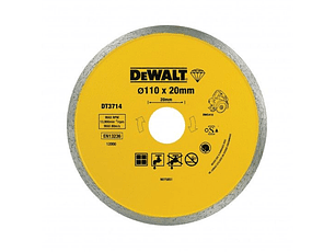 Disco de diamante para azulejo cerâmico seco/húmido 110x20mm DT3714 DEWALT