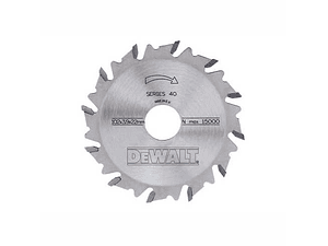 Disco p/ranhuradora 102mm furo 22mm 12 dentes DT1306-QZ DEWALT