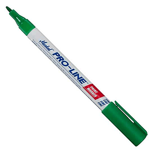 Marcador de pintura liquida permanente linhas finas PAINT-RITER® FINE MARKAL - VERDE