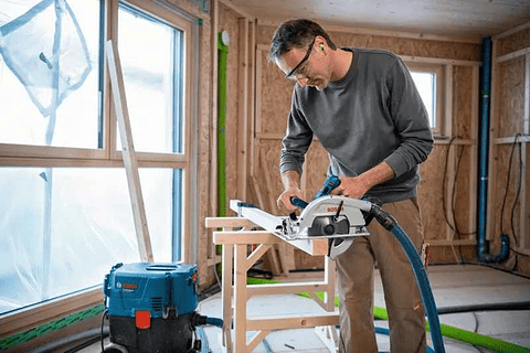 Serra circular sem fio BITRUBO GKS 18V-70 L BOSCH 