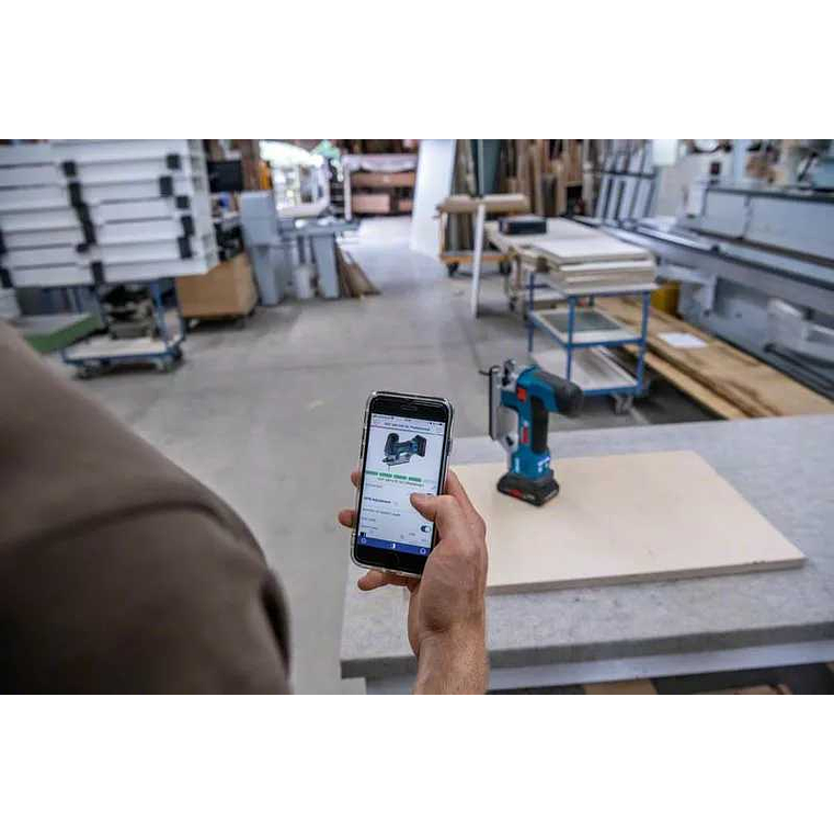 Serra vertical tico tico sem fio GST 18V-155 SC + Mala L-BOXX BOSCH 3