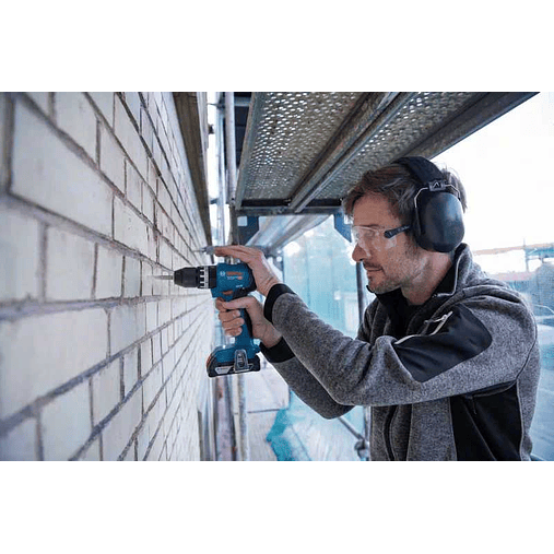 Aparafusadora/Berbequim com percussão sem fio GSB 18V-45 + Mala L-BOXX BOSCH 4