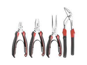 Jogo de 4 alicates combinados CPE.A1PB FACOM