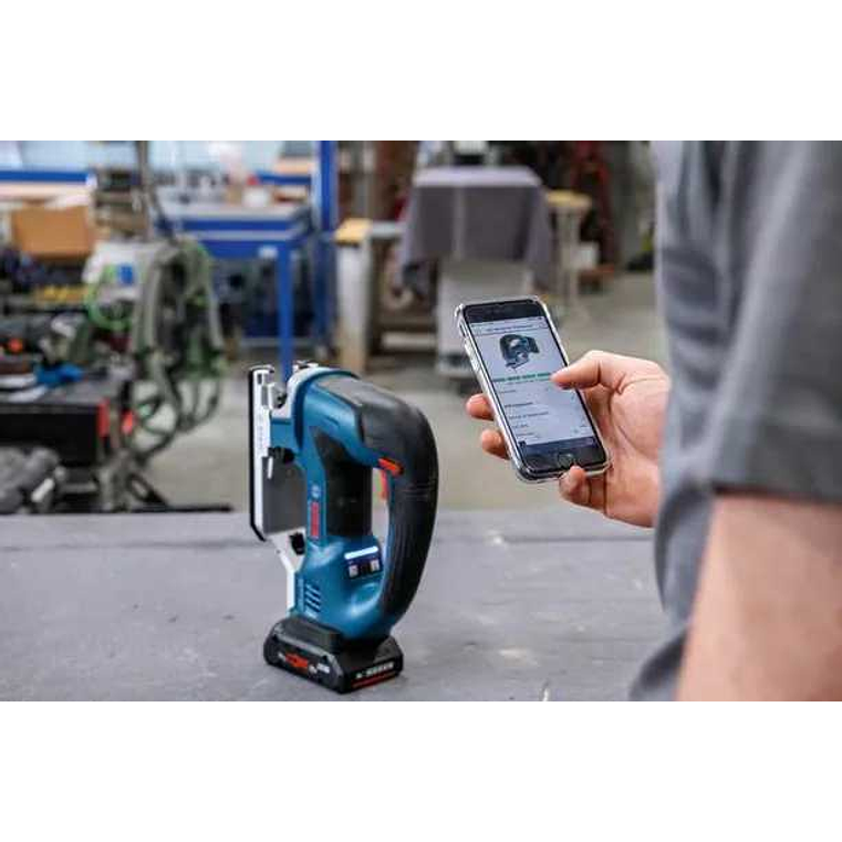 Serra vertical tico tico sem fio GST 18V-155 BC + 2 Baterias ProCORE18V 4.0Ah BOSCH 4