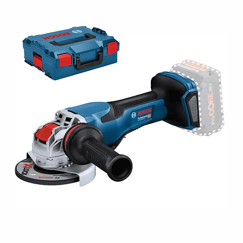 Rebarbadora sem fio X-LOCK BITURBO GWX 18V-15 P + Mala L-BOXX BOSCH 