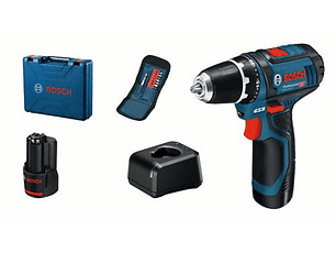 Aparafusadora sem fio GSR 12V-15 + 2 BATERIAS DE 2.0 AH BOSCH
