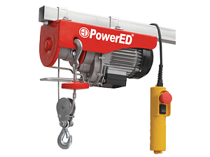 Guincho Elétrico de Cabo de Aço Monofásico POWERED (Exclusivo Online)
