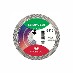 4 Discos de diamante 115mm para cerâmicos + OFERTA Rebarbadora (115mm) 1.000W MUSSOL