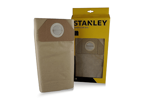 Saco de Papel para Aspiradores (5 uni) STANLEY