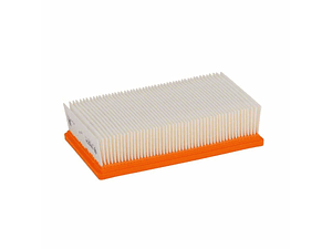 Filtro de pregas planas de poliéster para GAS 35/55 L/M BOSCH
