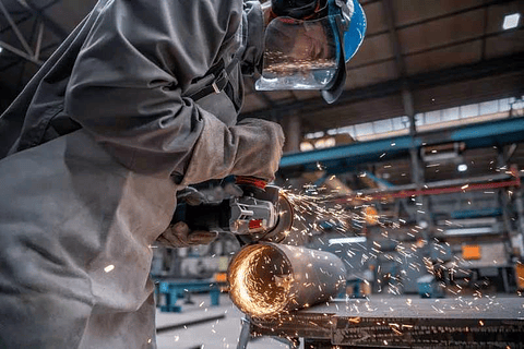 Rebarbadora pequena 1.700W com regulador de velocidade e interruptor PROtection GWS 17-125 PSB BOSCH