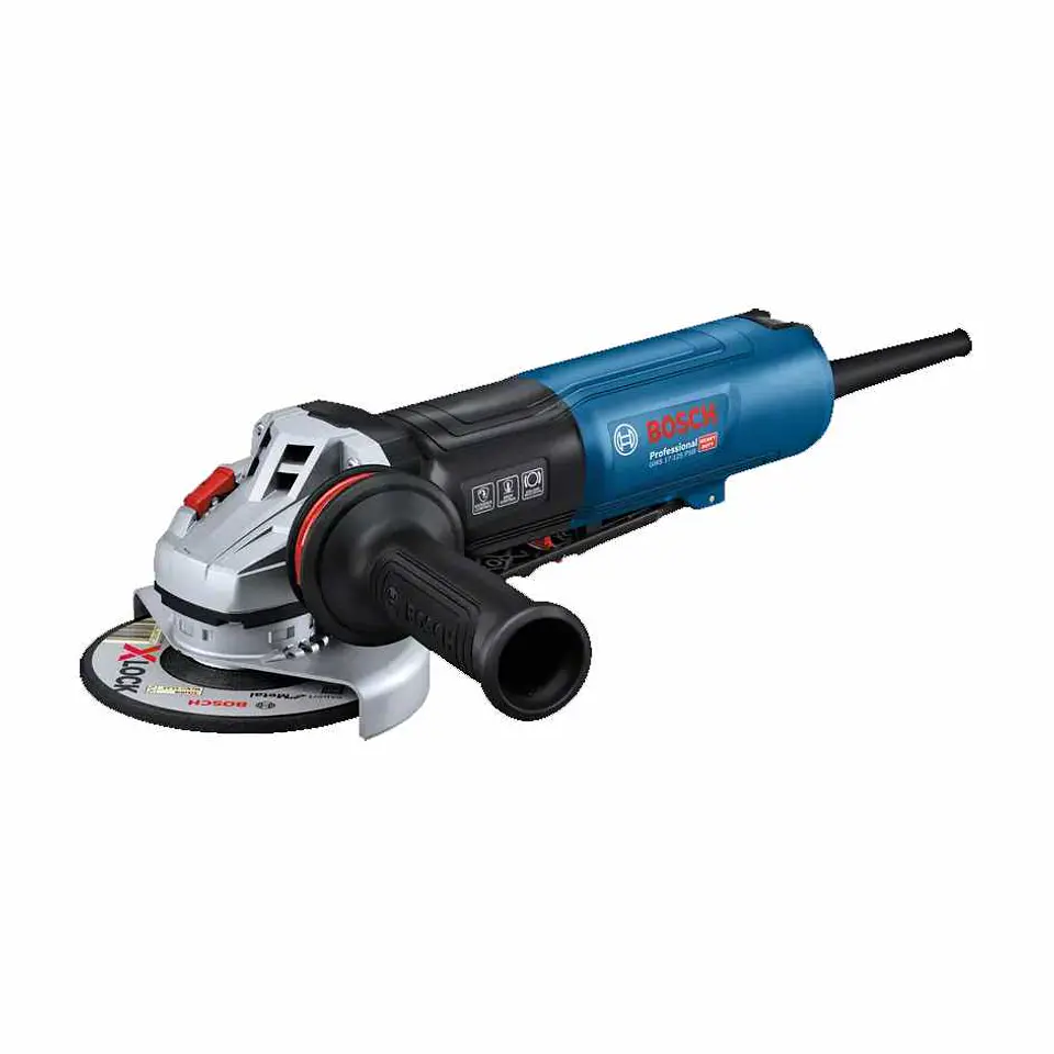 Rebarbadora pequena 1.700W com regulador de velocidade e interruptor PROtection GWS 17-125 PSB BOSCH 1