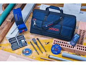 Conjunto de acessórios para construção com Bolsa transporte BOSCH