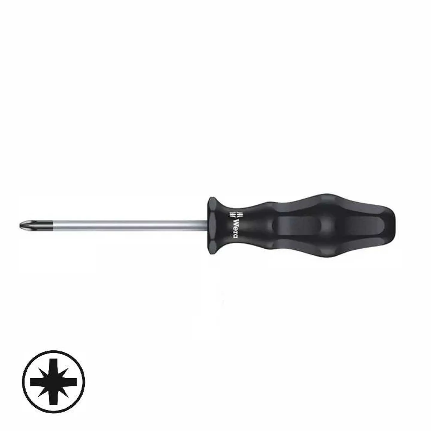 Chave POZIDRIVE 1755 PZ3 x 150 KRAFTFORM CLASSIC WERA 1