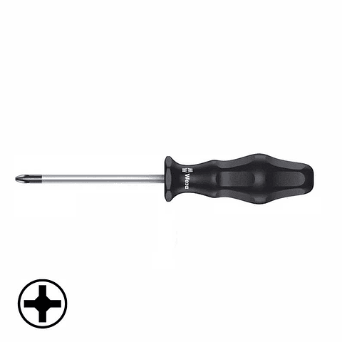 Chave PHILLIPS 1750 PH3 x 150 KRAFTFORM CLASSIC WERA