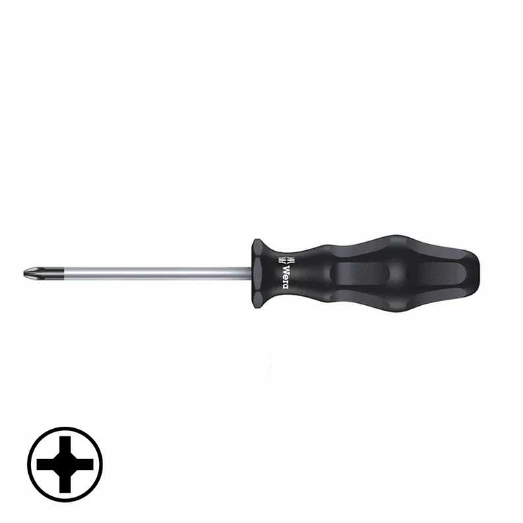Chave PHILLIPS 1750 PH3 x 150 KRAFTFORM CLASSIC WERA 1