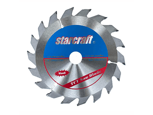 Discos de Serra Circular para Madeira 230 x 30mm 18 dentes STARCRAFT