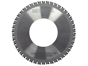 Disco TCT 140x62mm 46 dentes para Serra Cortar Tubo TCT140 EXACT