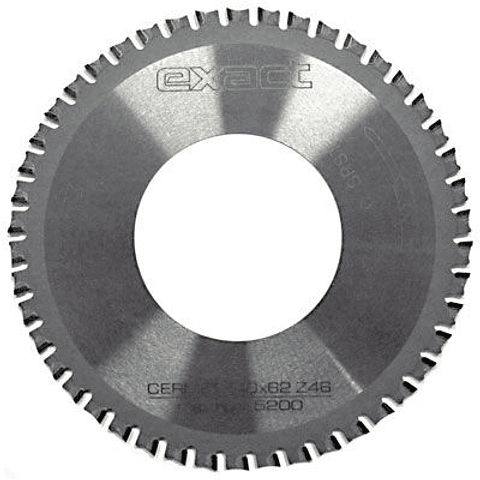 Disco TCT 140x62mm 46 dentes para Serra Cortar Tubo TCT140 EXACT