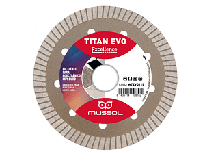 Disco Diamante para Grês Porcelânico Titan Evo MUSSOL