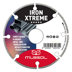 Disco Electrodepositado Corte Metal/Inox Iron Xtreme MUSSOL