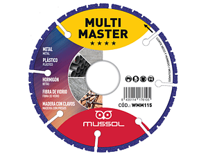 Disco Diamante Multi-Usos Multi Master MUSSOL