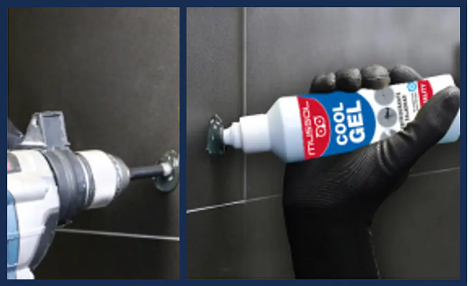 Gel Frio Refrigerante para Brocas Diamante 250 ml MUSSOL 2