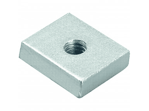 10 Un. Porca Rect. para Calha Zincado SM38 M8 B FISCHER