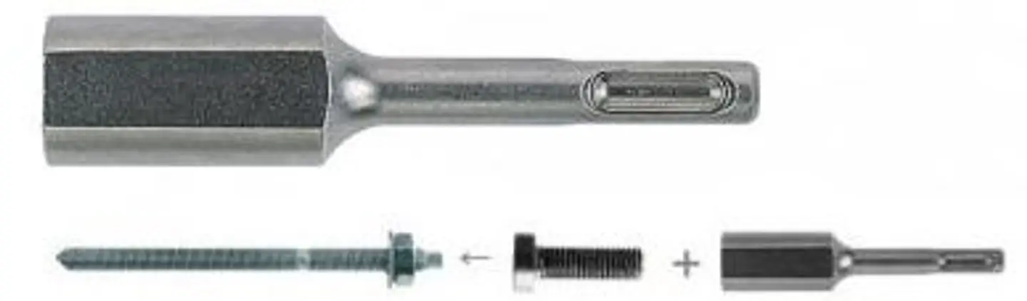 Ferramenta de Inserção SDS Plus para a Fixação dos Varões Roscados RA-SDS FISCHER 2