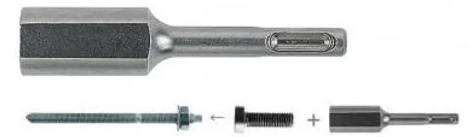 Ferramenta de Inserção SDS Plus para a Fixação dos Varões Roscados RA-SDS FISCHER 2