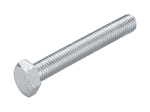 10 Un. Parafuso Sextavado Zincado SKS 8x16 B FISCHER