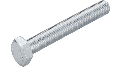 10 Un. Parafuso Sextavado Zincado SKS 8x16 B FISCHER