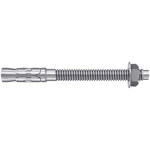 10 Un. Bucha com Perno de Ancoragem em Aço Inox A2 FWA 6X65 FISCHER  1