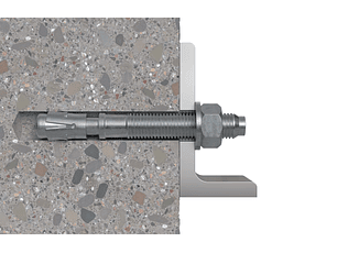 10 Un. Bucha com Perno de Ancoragem em Aço Inox A4 FBN II 8X70 (8/10) FISCHER