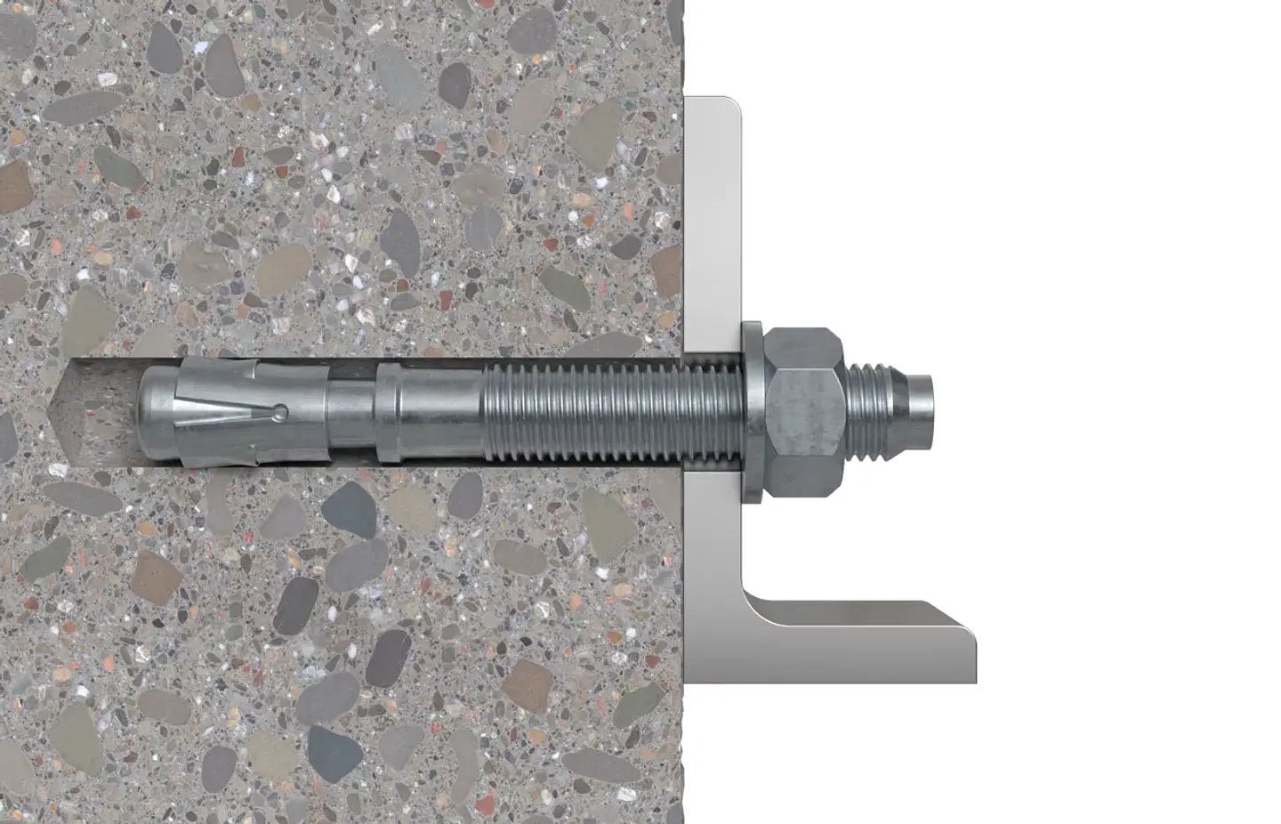 10 Un. Bucha com Perno de Ancoragem em Aço Inox A4 FBN II 8X70 (8/10) FISCHER 2