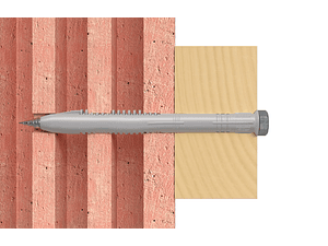 10 Un. Bucha Nylon com Parafuso Cabeça Sextavada Zincado FUR 10x160 SS FISCHER