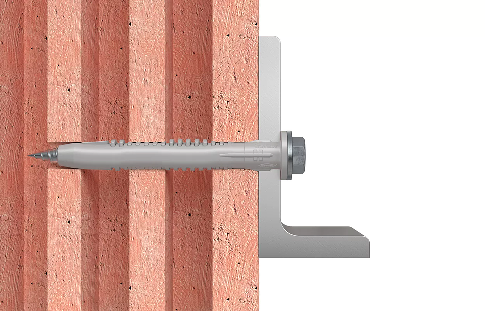 10 Un. Bucha Nylon com Parafuso Cabeça Sextavada Zincado FUR 10x160 SS FISCHER 3