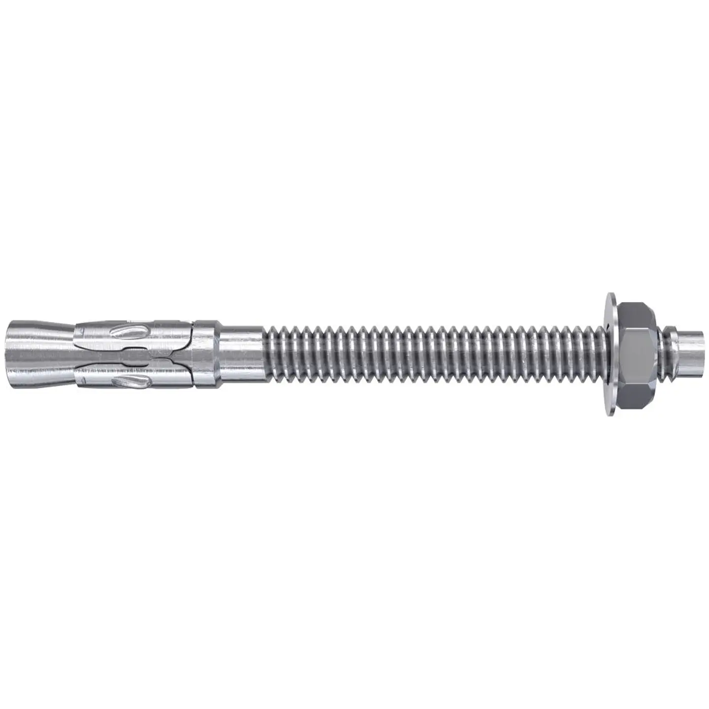 10 Un. Bucha com Perno de Ancoragem em Aço Zincado FWA 8X50 FISCHER   1