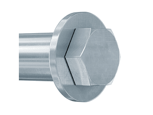 10 Un. Bucha com Parafuso sextavdo em Aço Zincado FH II M10X115 S FISCHER 