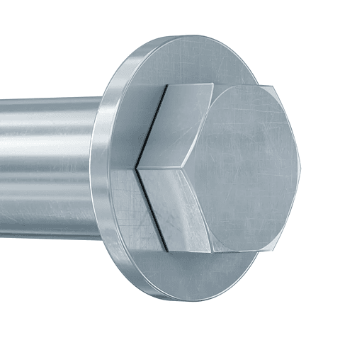 10 Un. Bucha com Parafuso sextavdo em Aço Zincado FH II M10X115 S FISCHER 