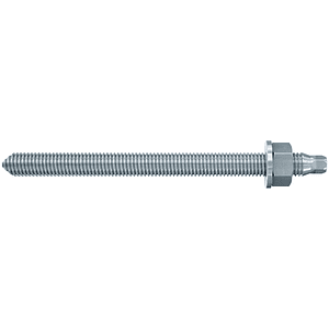 10 Un. Varão Roscado em Aço Galvanizado Grau 5.8 RG M8x150mm FISCHER