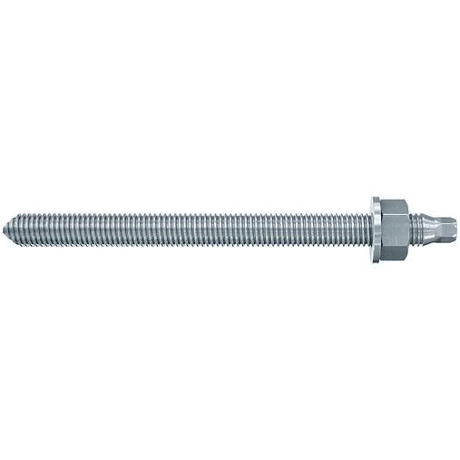 10 Un. Varão Roscado em Aço Galvanizado Grau 5.8 RG M10x130mm FISCHER  1