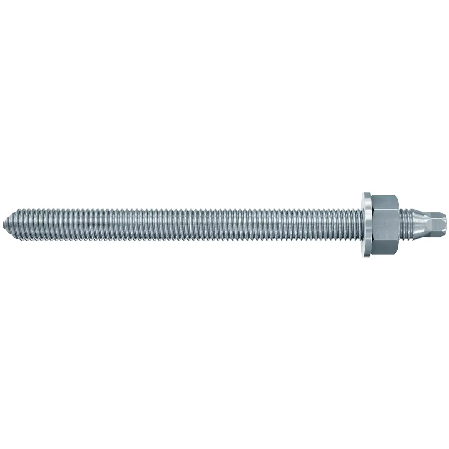 10 Un. Varão Roscado em Aço Galvanizado Grau 5.8 RG M16x190mm FISCHER   1